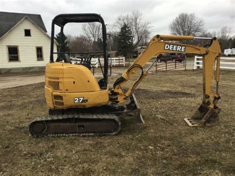 27c mini excavator|john deere 27c for sale.